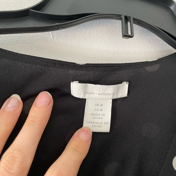 Black and white maternity blouse H&M - Picture 3 of 4